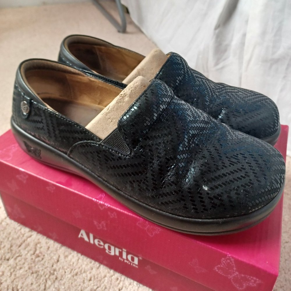 COPY - Alegria Leather Clog Shoes